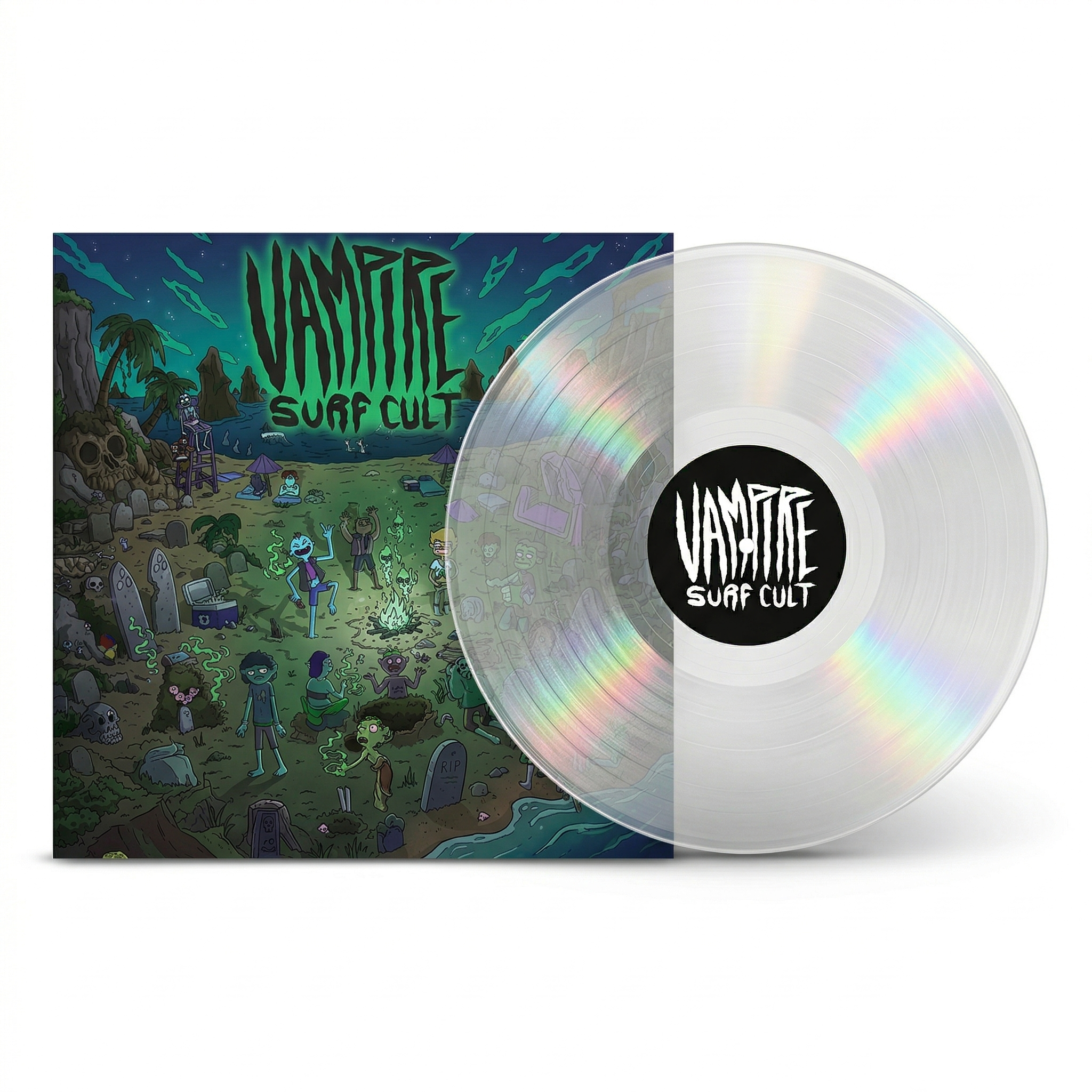 LIMITED EDITION LIVE ON BLOOD ISLAND VINYL RECORD
